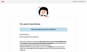 Thejamesfrancoreview.submittable.com thumbnail