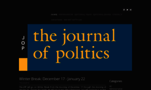 Thejournalofpolitics.org thumbnail