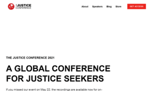 Thejusticeconference.com thumbnail