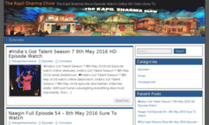 Thekapilsharmashowepisodewatchonline.in thumbnail