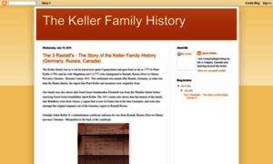 Thekellerfamilyhistory.blogspot.com thumbnail