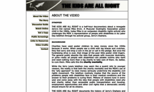 Thekidsareallright.org thumbnail