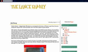 Thelancefamilyblog.blogspot.com thumbnail