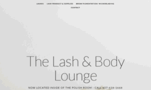 Thelashandbodylounge.com thumbnail