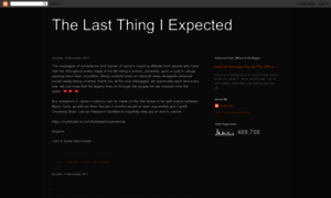 Thelastthingiexpected.com thumbnail