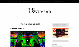 Thelastyear.net thumbnail