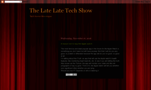 Thelatelatetechshow.blogspot.com thumbnail