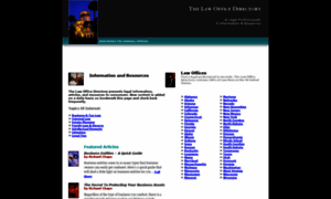 Thelawofficedirectory.com thumbnail