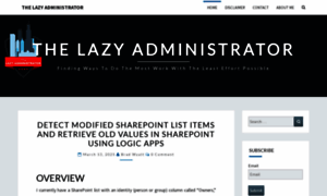 Thelazyadministrator.com thumbnail