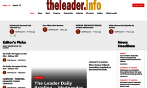Theleader.info thumbnail