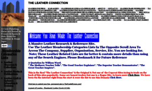 Theleatherconnection.com thumbnail