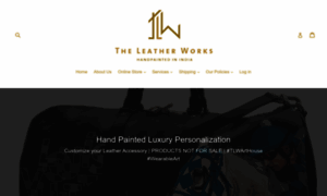 Theleatherworks.in thumbnail