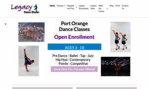 Thelegacydancestudio.com thumbnail