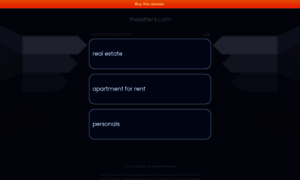 Theletter4.com thumbnail