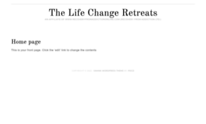 Thelifechangeretreats.com thumbnail