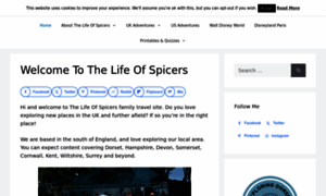 Thelifeofspicers.com thumbnail