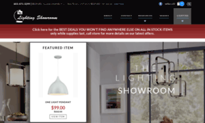 Thelightingshowroom.us thumbnail