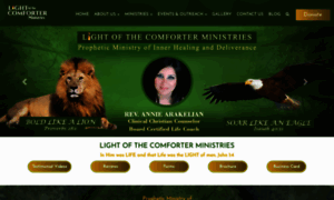 Thelightofthecomforter.com thumbnail