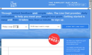 Thelinediet.com thumbnail