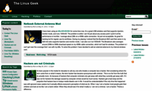 Thelinuxgeek.com thumbnail