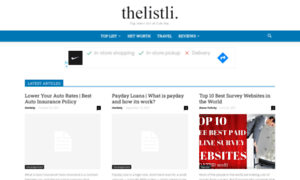 Thelistli.com thumbnail