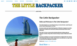 Thelittlebackpacker.com thumbnail