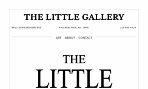 Thelittlegalleryphilly.com thumbnail