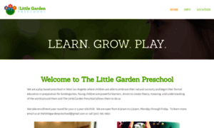 Thelittlegardenpreschool.org thumbnail