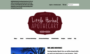 Thelittleherbalapothecary.com thumbnail