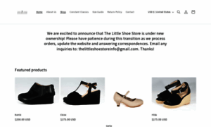 Thelittleshoestore.com thumbnail