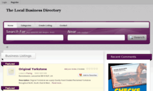 Thelocalbusinessdirectory.co.uk thumbnail