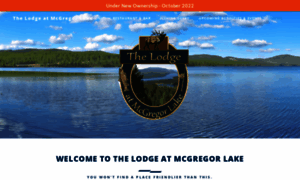 Thelodgeatmcgregorlake.com thumbnail