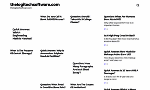 Thelogitechsoftware.com thumbnail