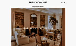 Thelondonlist.com thumbnail