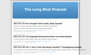 Thelongshotpodcast.libsyn.com thumbnail