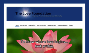 Thelovefoundation.com thumbnail