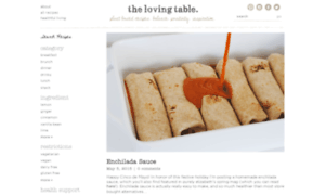 Thelovingtable.com thumbnail