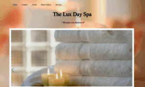 Theluxdayspa.com thumbnail