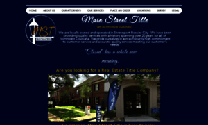 Themainstreettitle.com thumbnail