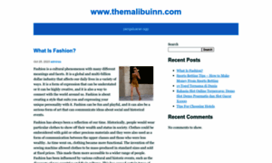 Themalibuinn.com thumbnail