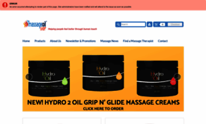 Themassageoilshop.com.au thumbnail