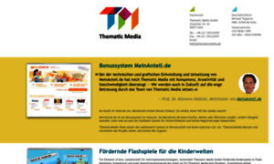 Thematicmedia.de thumbnail
