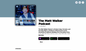Themattwalkerpodcast.buzzsprout.com thumbnail