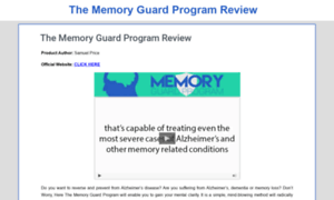 Thememoryguardreview.com thumbnail