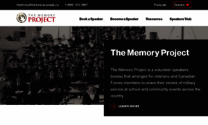 Thememoryproject.com thumbnail