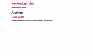 Themeplugin.club thumbnail