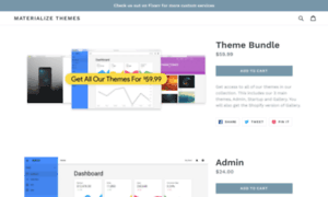 Themes.materializecss.com thumbnail