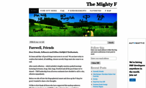 Themightyf.wordpress.com thumbnail