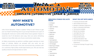 Themikesautomotive.com thumbnail