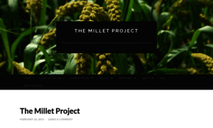 Themilletproject.org thumbnail